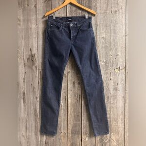 HUDSON Dark Blue Wash Straight Leg Jean - size 30x32